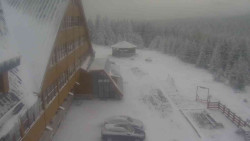 Parkoviště a hlavní vchod