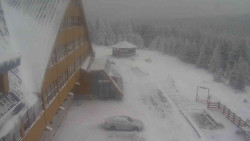 Parkoviště a hlavní vchod