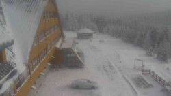 Parkoviště a hlavní vchod