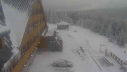 Parkoviště a hlavní vchod