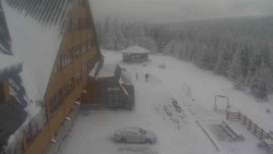 Parkoviště a hlavní vchod