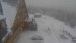 Parkoviště a hlavní vchod