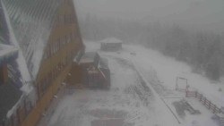 Parkoviště a hlavní vchod