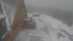 Parkoviště a hlavní vchod