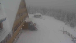 Parkoviště a hlavní vchod