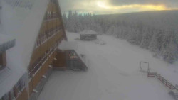 Parkoviště a hlavní vchod