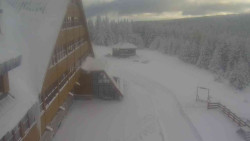 Parkoviště a hlavní vchod