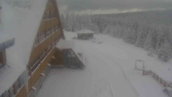 Parkoviště a hlavní vchod