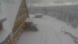 Parkoviště a hlavní vchod