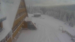 Parkoviště a hlavní vchod