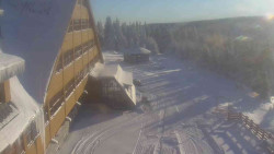 Parkoviště a hlavní vchod