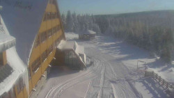 Parkoviště a hlavní vchod