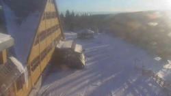 Parkoviště a hlavní vchod