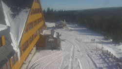 Parkoviště a hlavní vchod