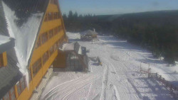 Parkoviště a hlavní vchod