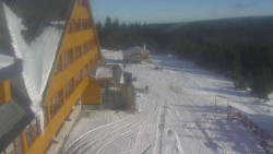 Parkoviště a hlavní vchod