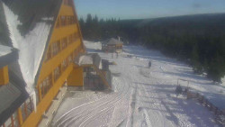 Parkoviště a hlavní vchod