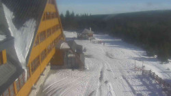 Parkoviště a hlavní vchod