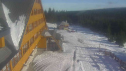 Parkoviště a hlavní vchod