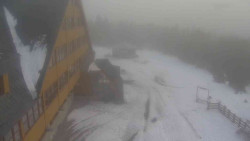 Parkoviště a hlavní vchod