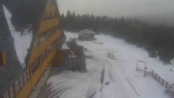 Parkoviště a hlavní vchod