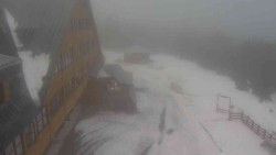 Parkoviště a hlavní vchod