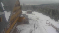 Parkoviště a hlavní vchod