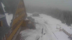 Parkoviště a hlavní vchod