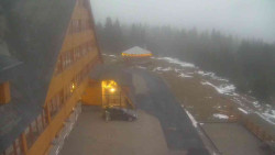 Parkoviště a hlavní vchod