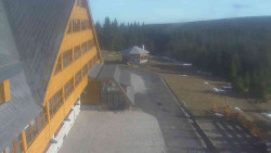 Parkoviště a hlavní vchod