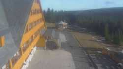 Parkoviště a hlavní vchod