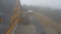 Parkoviště a hlavní vchod