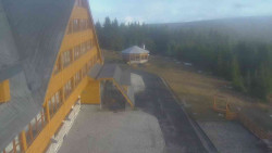 Parkoviště a hlavní vchod