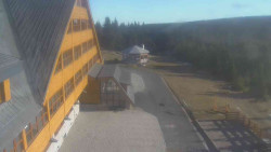 Parkoviště a hlavní vchod