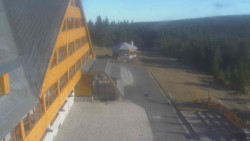 Parkoviště a hlavní vchod