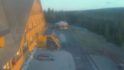 Parkoviště a hlavní vchod