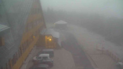 Parkoviště a hlavní vchod