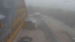 Parkoviště a hlavní vchod