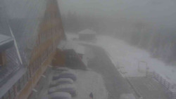 Parkoviště a hlavní vchod