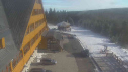 Parkoviště a hlavní vchod