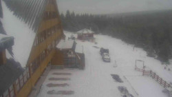 Parkoviště a hlavní vchod