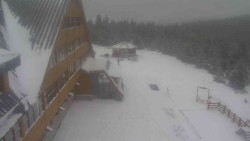 Parkoviště a hlavní vchod