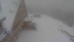 Parkoviště a hlavní vchod