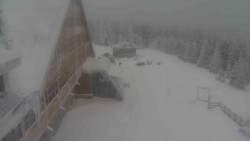 Parkoviště a hlavní vchod