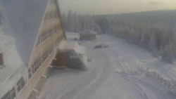 Parkoviště a hlavní vchod