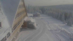 Parkoviště a hlavní vchod