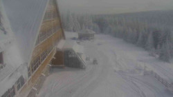 Parkoviště a hlavní vchod