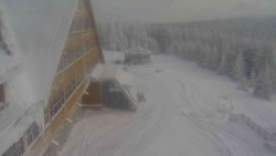 Parkoviště a hlavní vchod