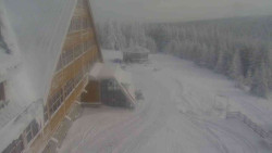 Parkoviště a hlavní vchod