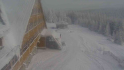 Parkoviště a hlavní vchod